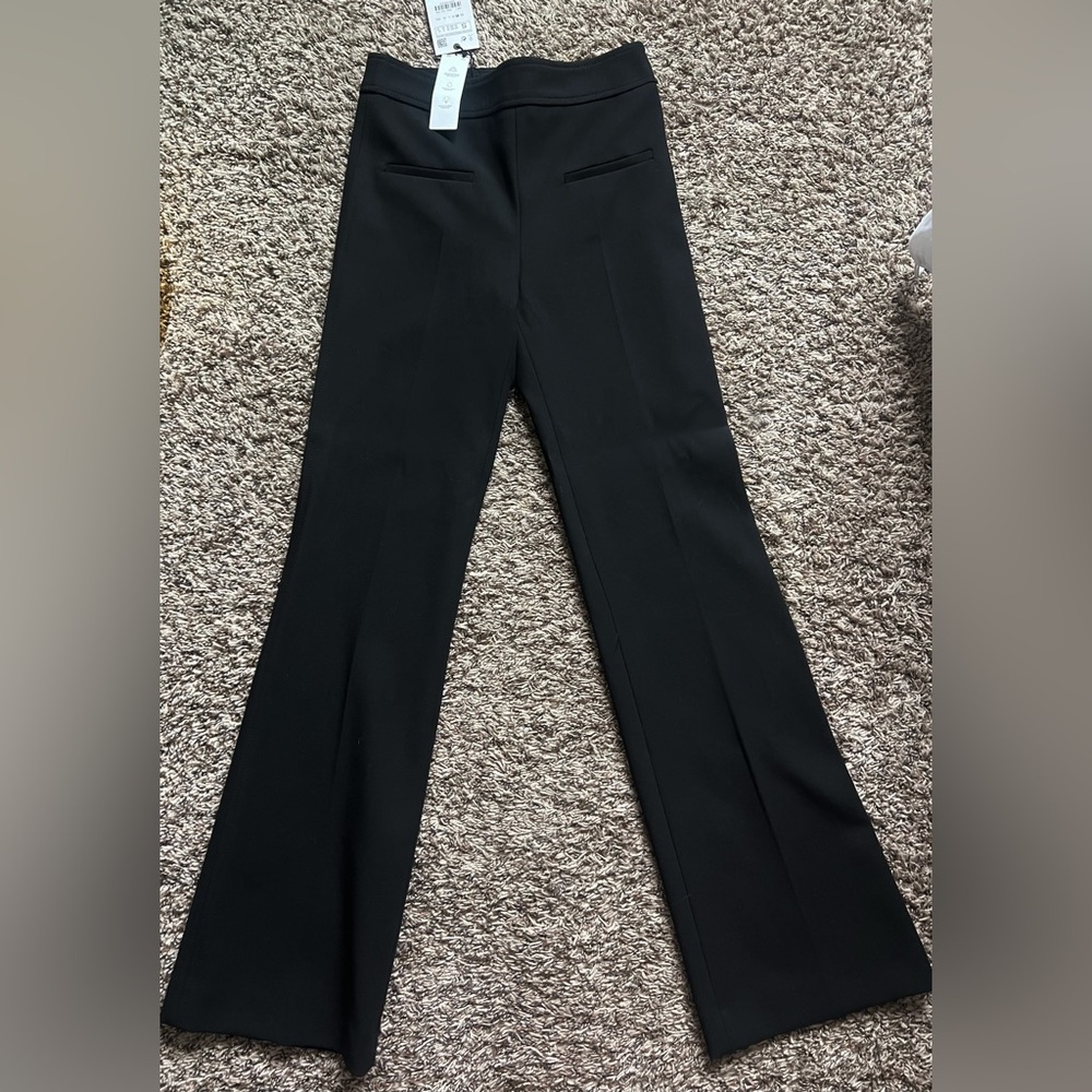 Flared Black Women's Pants
